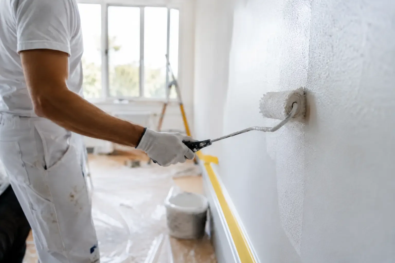 Schilder-, behang- of decoratiewerk uitgevoerd door Insta-Paint
