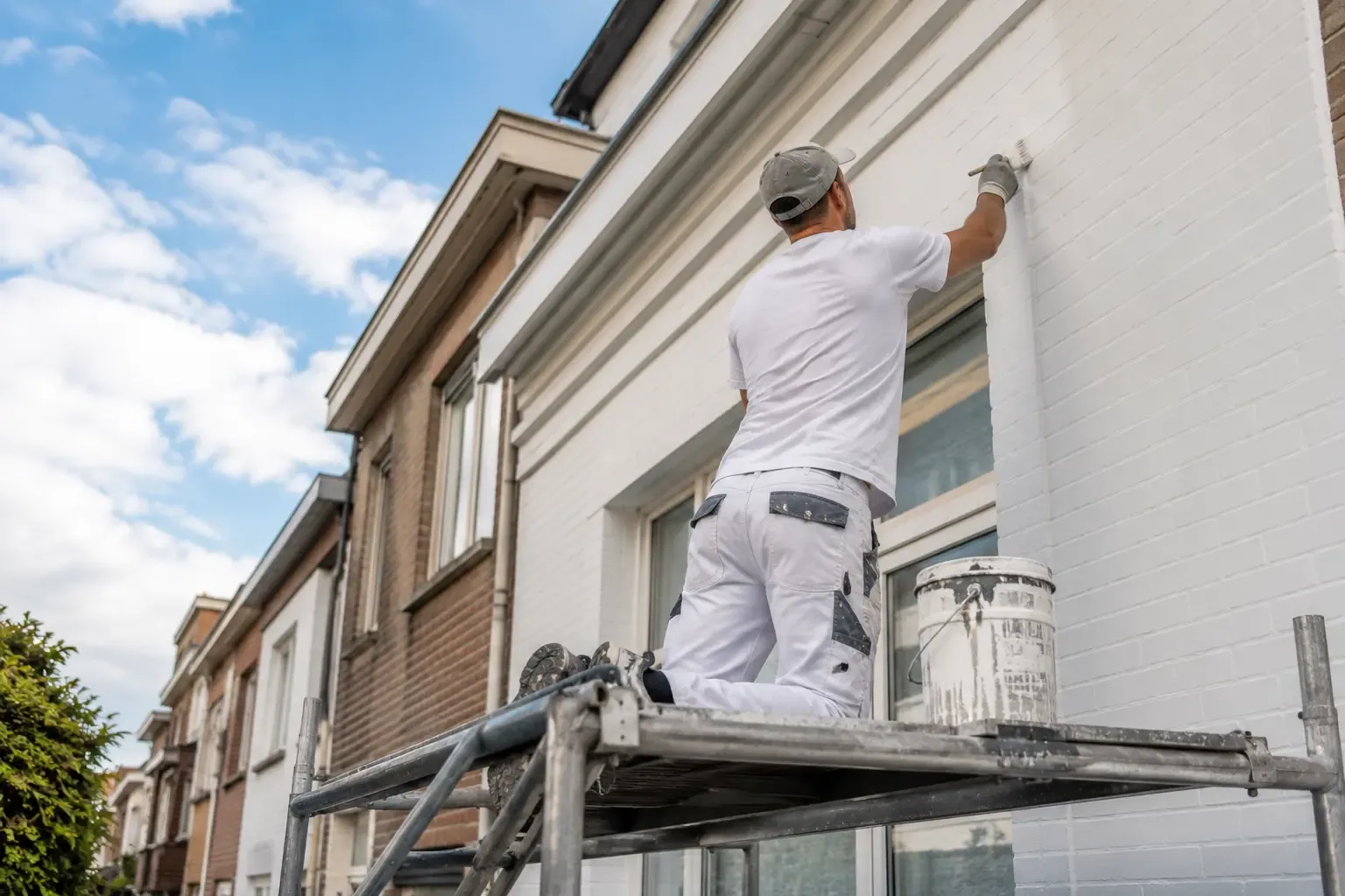 Schilder-, behang- of decoratiewerk uitgevoerd door Insta-Paint