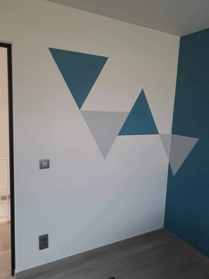 Kinderkamer met fotobehang op maat afgewerkt in Lubbeek